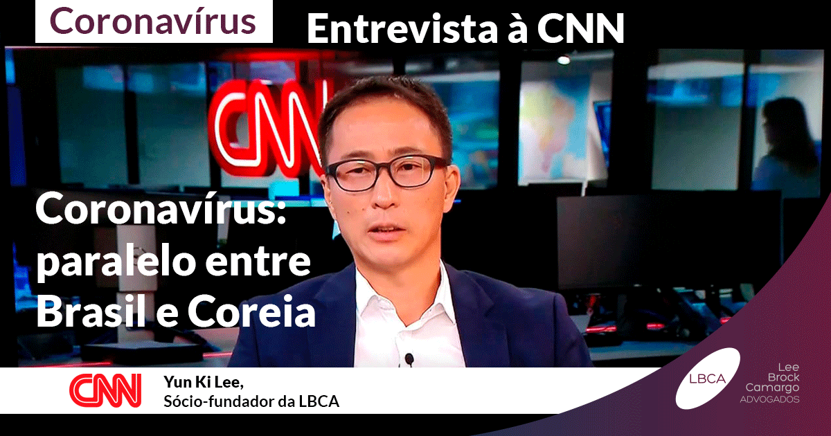 Yun Ki Lee concede entrevista para CNN Brasil e faz paralelo entre Brasil e Coreia