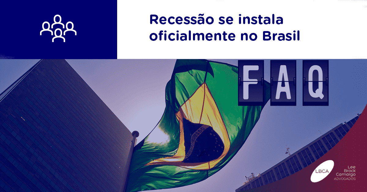 Recessão se instala oficialmente no Brasil