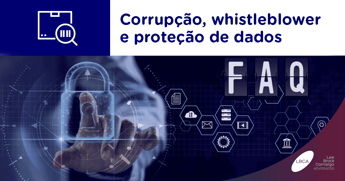 Corrupção, whistleblower e proteção de dados