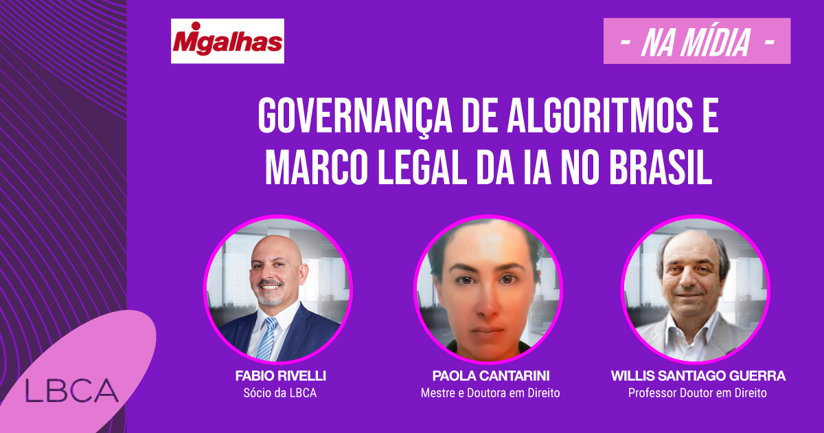 Governança de algoritmos e marco legal da IA no Brasil