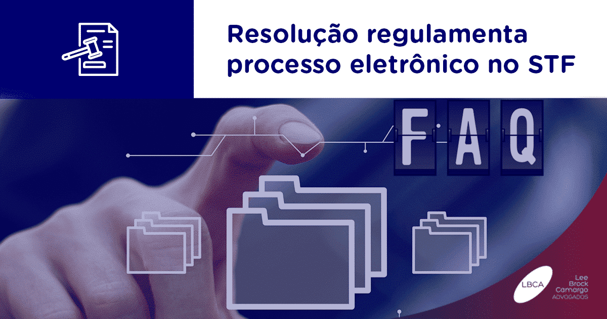 Resolução regulamenta processo eletrônico no STFprocesso eletronico