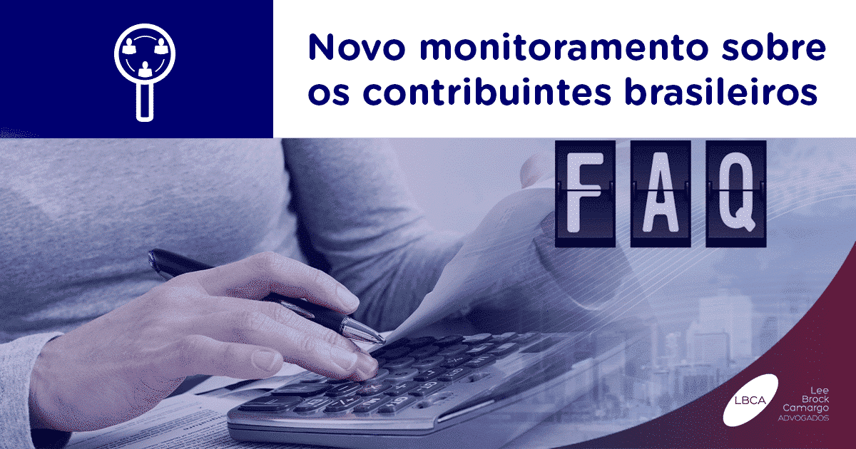 monitoramento sobre contribuintes