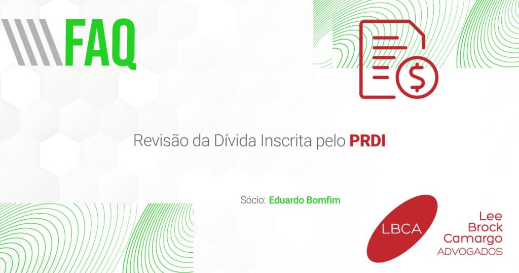 Revisão da Dívida Inscrita pelo PRDI