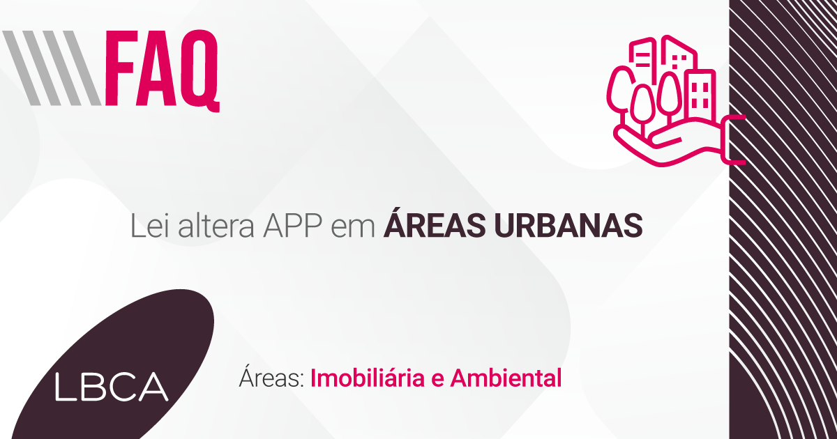 Lei altera APP em áreas urbanas