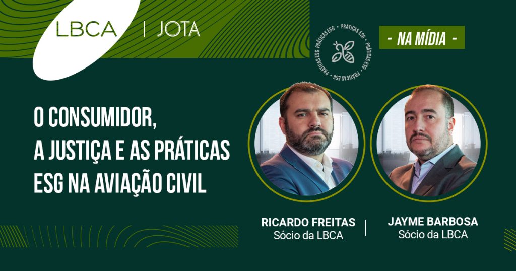 O consumidor, a justiça e as práticas ESG na aviação civil