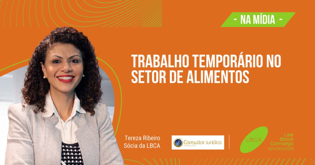 Trabalho temporário no setor de alimentos