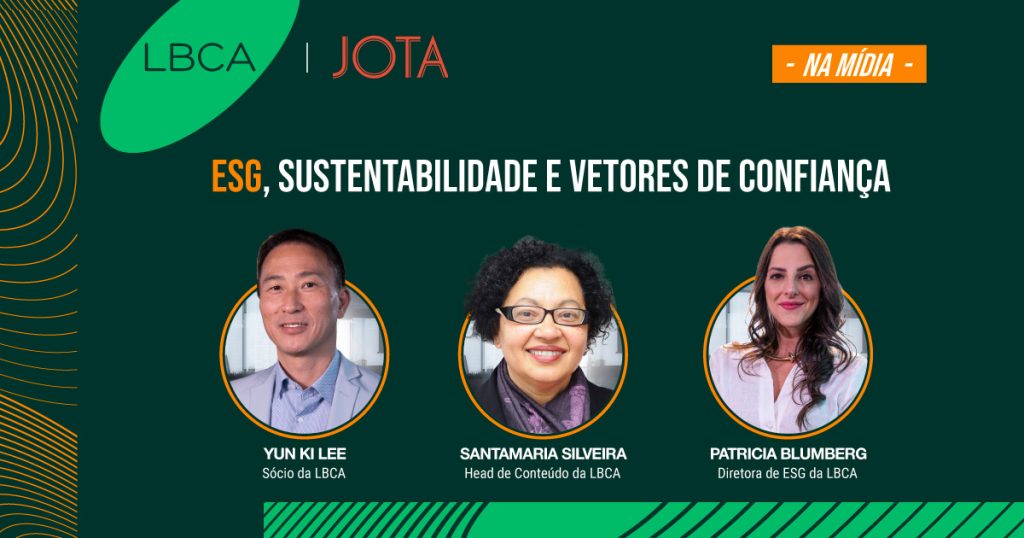 ESG, sustentabilidade e vetores de confiança